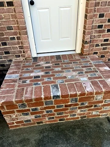 Brick stoop